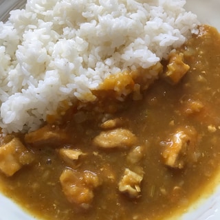 ルーなしでチキンカレー